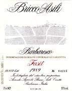 Barbaresco_Bricco Asili_Faset 1989